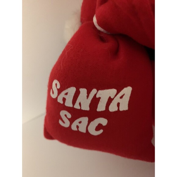 JC Penny Santa Claus Mouse Plush Christmas Stuffed Animal Hat 10” Vintage READ - Picture 4 of 15